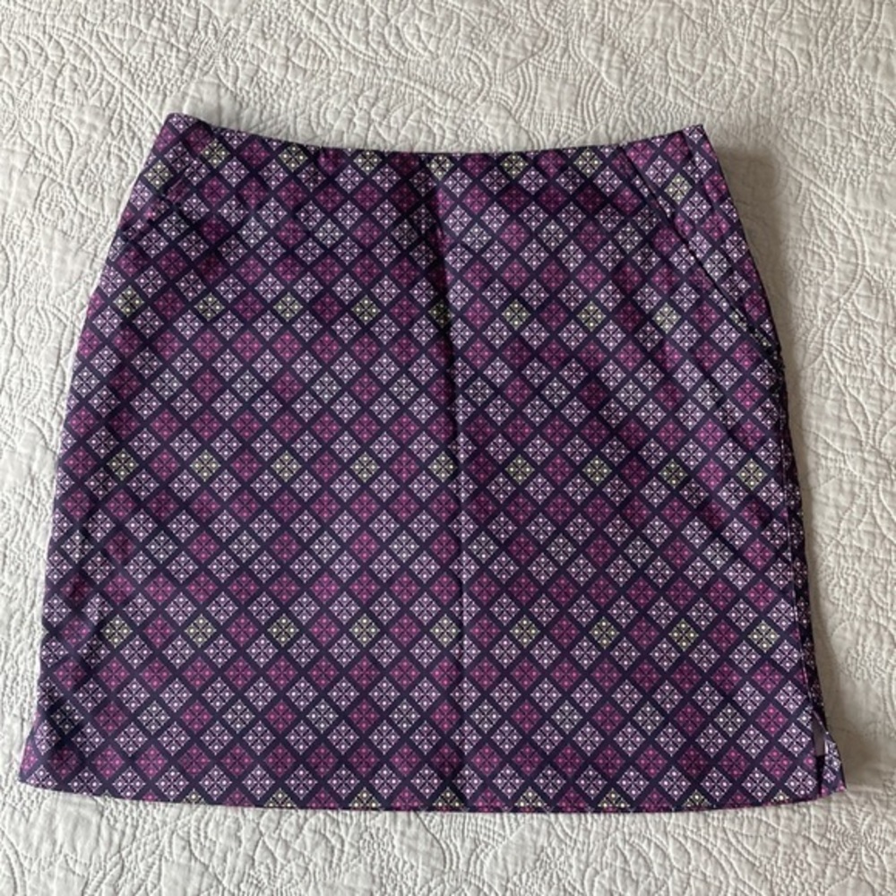 Lija Skort Purple‎ White Size 4
